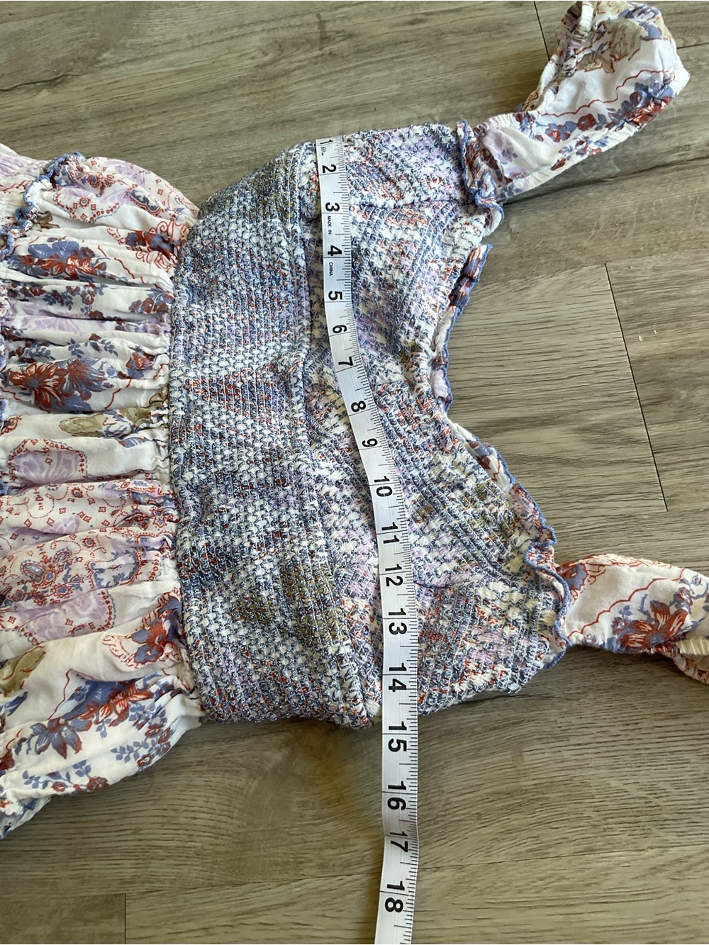 Free People Forever Favorite Lavender Paisley Smocked Maxi Dress Size Medium - Picture 15 of 16